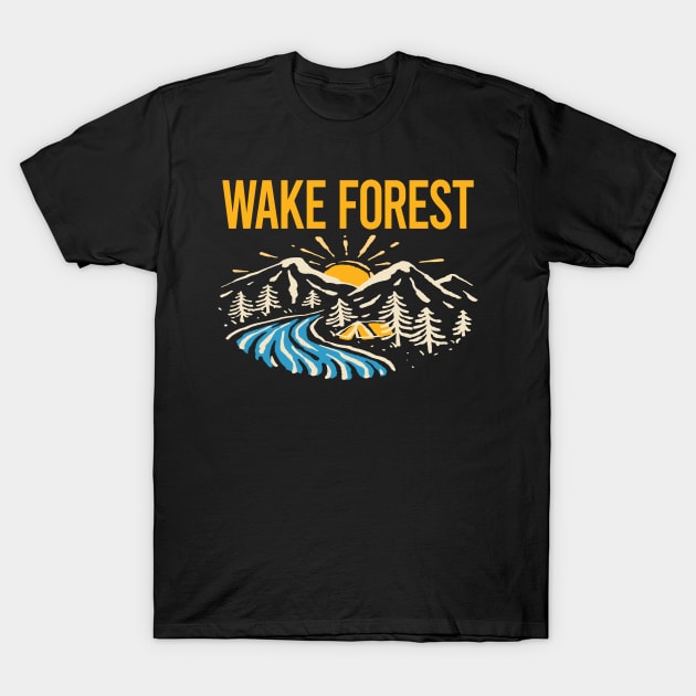 Nature Landscape Wake Forest T-Shirt by rosenbaumquinton52